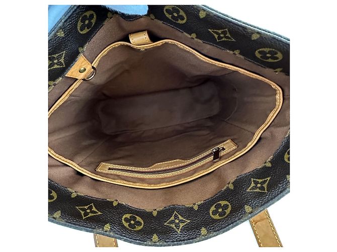 Louis Vuitton Monogram Canvas Tote Bag Braun - Ansicht 10