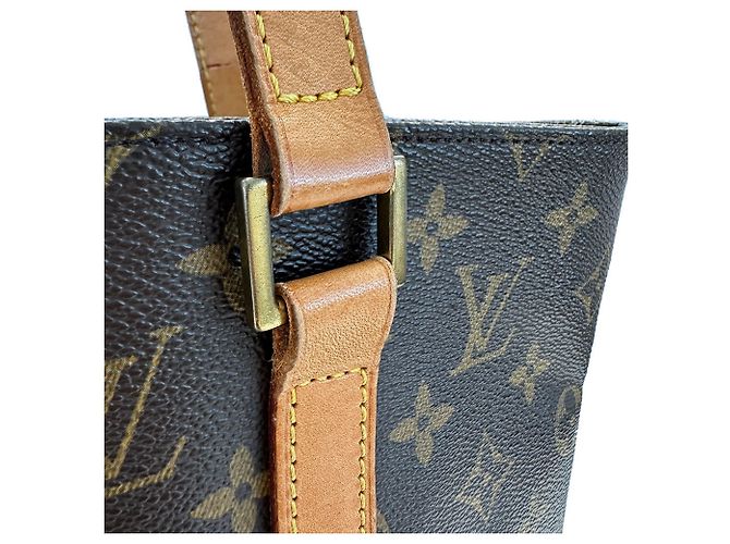 Louis Vuitton Monogram Canvas Tote Bag Braun - Ansicht 6