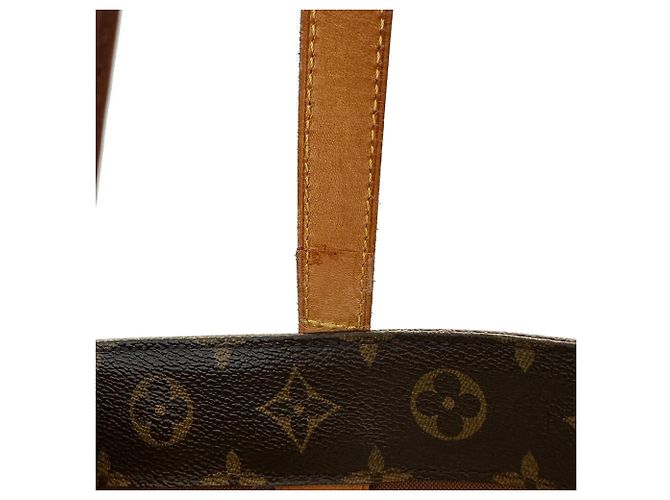 Louis Vuitton Monogram Canvas Tote Bag Braun - Ansicht 8