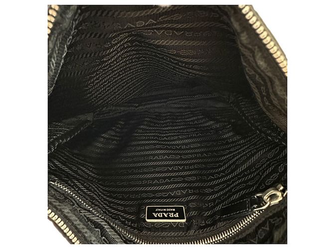 Borsa in nylon Prada da uomo Nero - vista 10