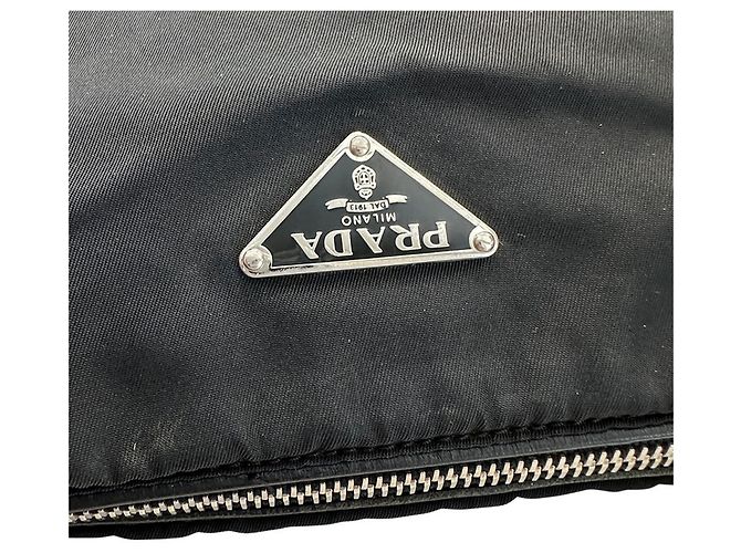 Borsa in nylon Prada da uomo Nero - vista 5