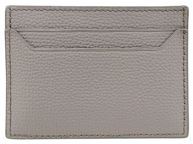 Tarjetero de piel gris Loewe Castaño - vista 2