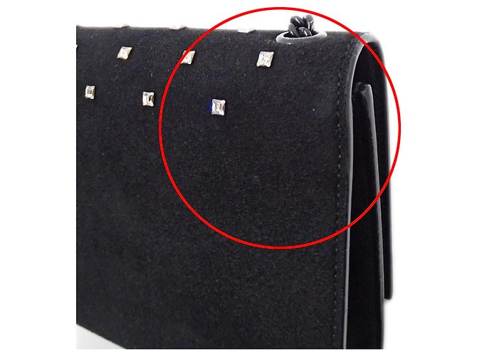 Borsa Kate Small di Saint Laurent Nero - vista 13