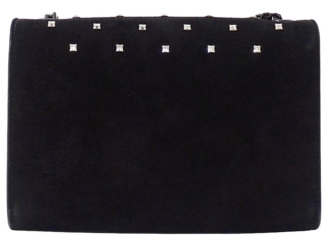 Borsa Kate Small di Saint Laurent Nero - vista 2