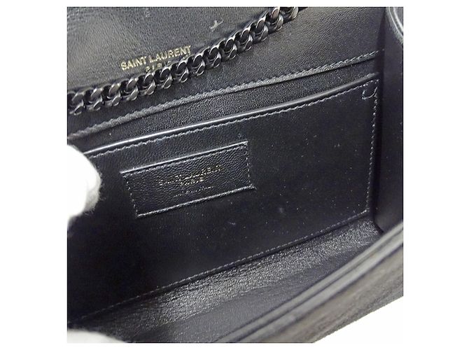 Borsa Kate Small di Saint Laurent Nero - vista 9