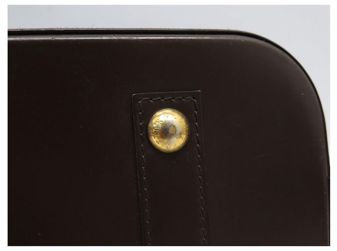 BORSA LOUIS VUITTON ALMA PM N53151 DAMIER EBENE CANVAS Marrone - vista 18