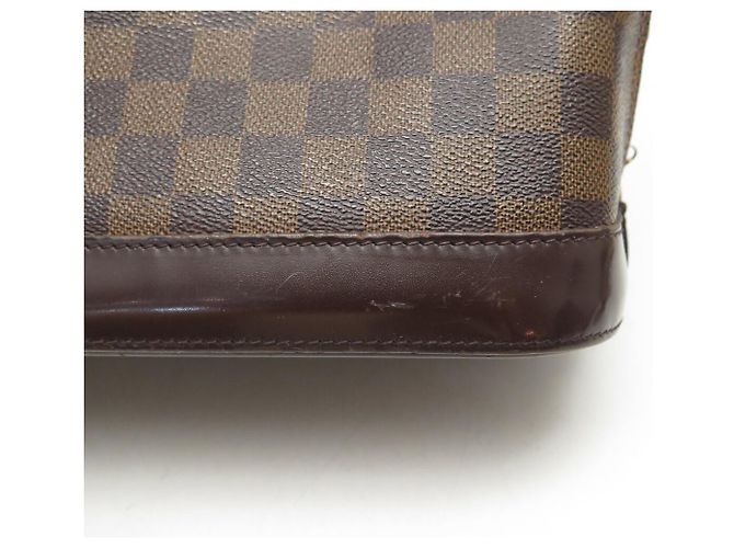 BORSA LOUIS VUITTON ALMA PM N53151 DAMIER EBENE CANVAS Marrone - vista 19