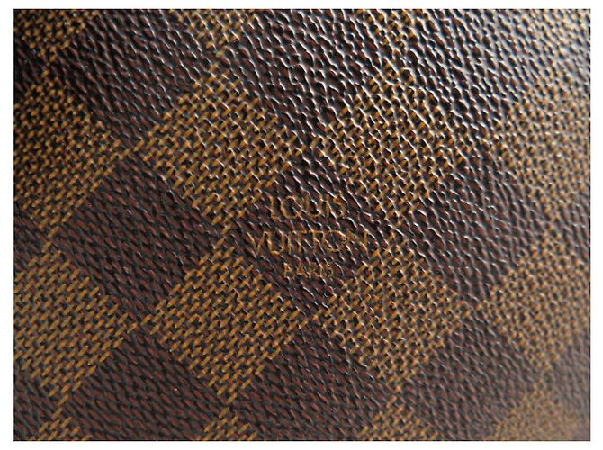 BORSA LOUIS VUITTON ALMA PM N53151 DAMIER EBENE CANVAS Marrone - vista 7