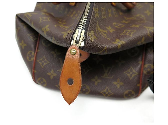 BORSA LOUIS VUITTON SPEEDY 40 IN TELA MONOGRAM M41522 Marrone - vista 18