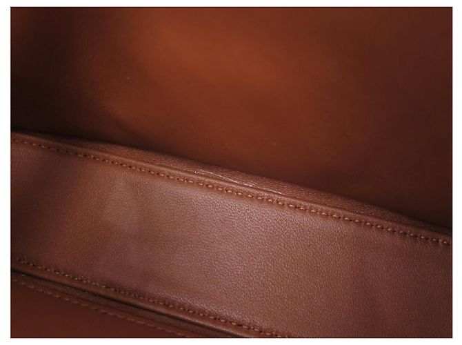 Céline NUOVA BORSA CELINE CLAUDE CANVAS TRIOMPHE 194142CUZ Marrone - vista 13