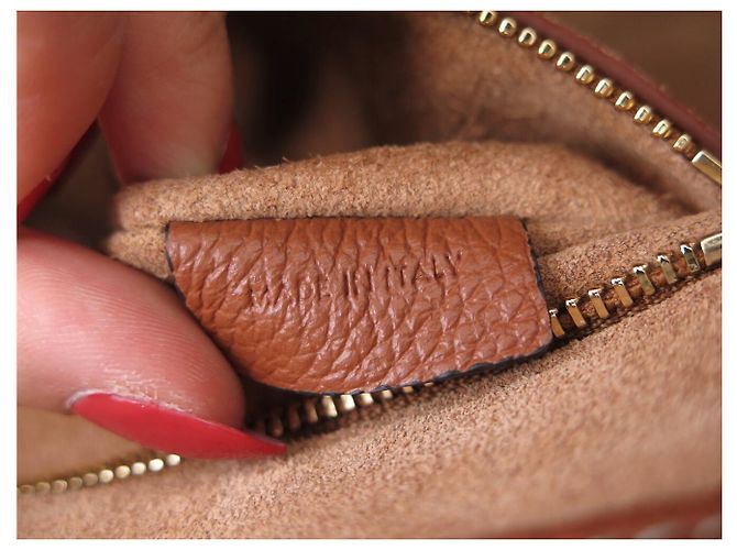 Cabas Céline NUOVA BORSA CELINE ANAIS MEDIUM 116853ENY PELLE MARRONE - vista 11