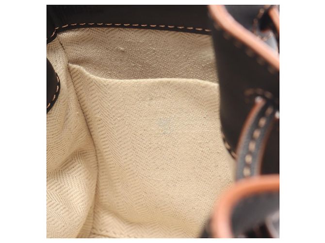 Borsa a 2 modi Hammock Mini in pelle Loewe Marrone Beige - vista 4