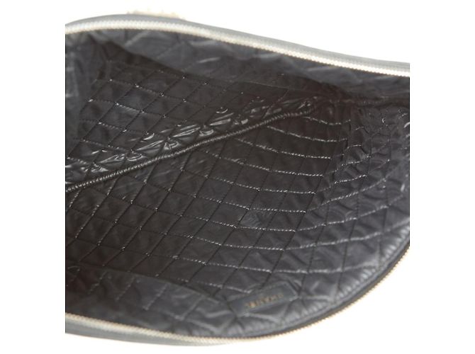 Chanel Clutch Large Caviar Boy Nero - vista 9