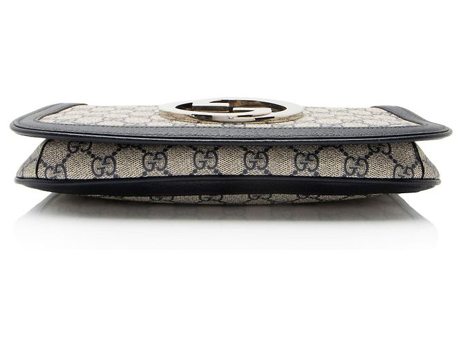 Piccola borsa a tracolla Gucci GG Supreme Blondie - vista 4