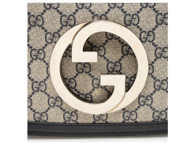 Piccola borsa a tracolla Gucci GG Supreme Blondie - vista 9