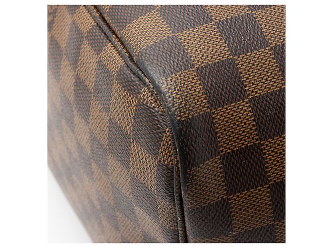 Louis Vuitton Damier Ebene Neverfull GM Tote Marrone - vista 10