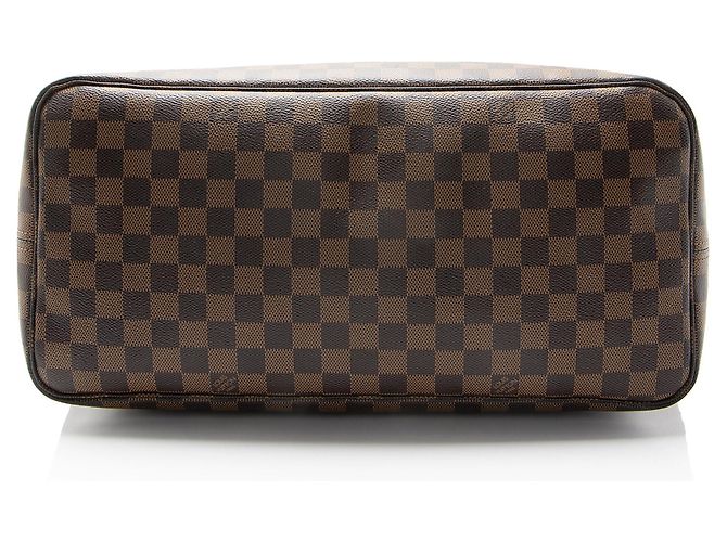 Louis Vuitton Damier Ebene Neverfull GM Tote Marrone - vista 4