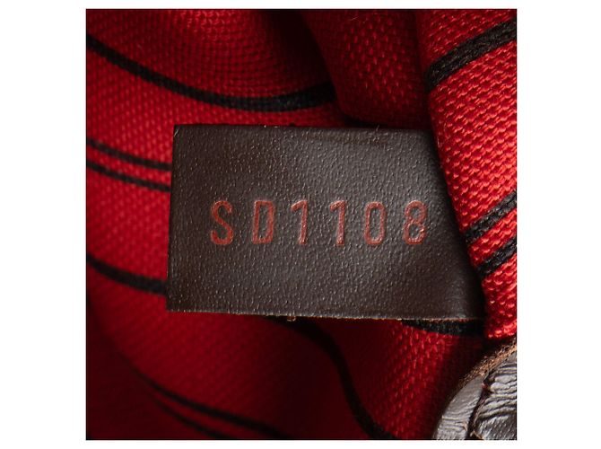 Louis Vuitton Damier Ebene Neverfull GM Tote Marrone - vista 6