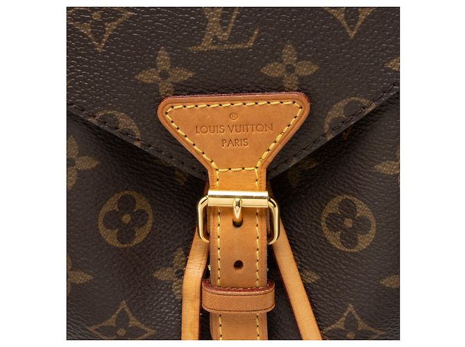 Louis Vuitton Monogram Canvas Montsouris NM Backpack Brown - view 10