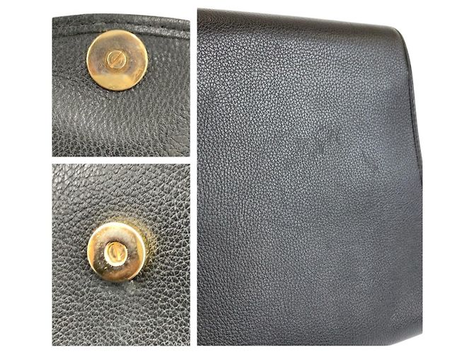 Borsa a tracolla in pelle Yves Saint Laurent Nero - vista 5