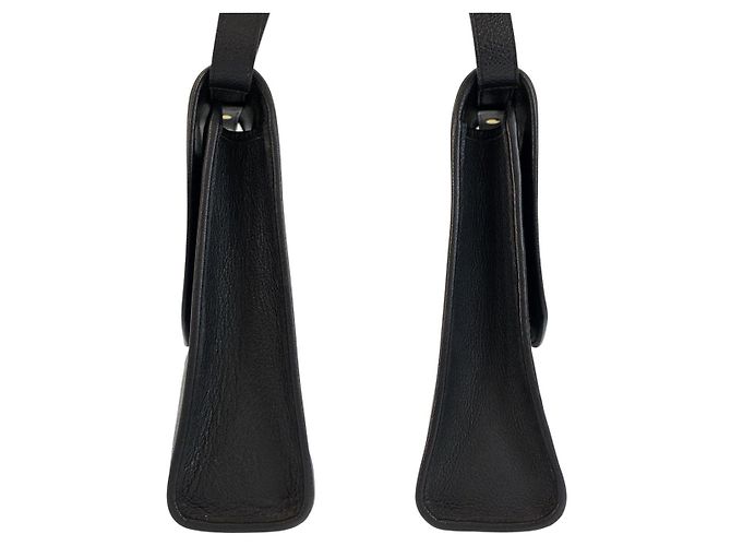 Borsa a tracolla in pelle Yves Saint Laurent Nero - vista 7