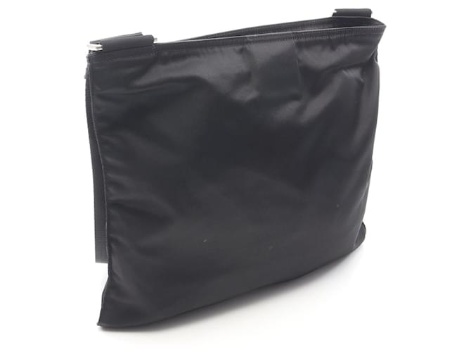 Borsa a tracolla in nylon Prada Nero - vista 3