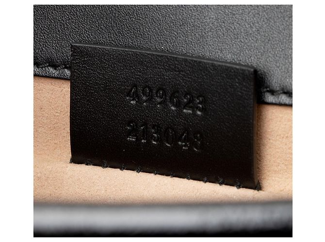 Borsa a tracolla Gucci GG Velvet Crystal Dionysus Medium E/W Nero - vista 6