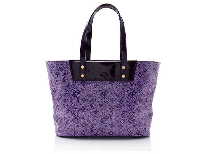 Tote Louis Vuitton Limited Edition Cosmic Blossom PM Púrpura - vista 3
