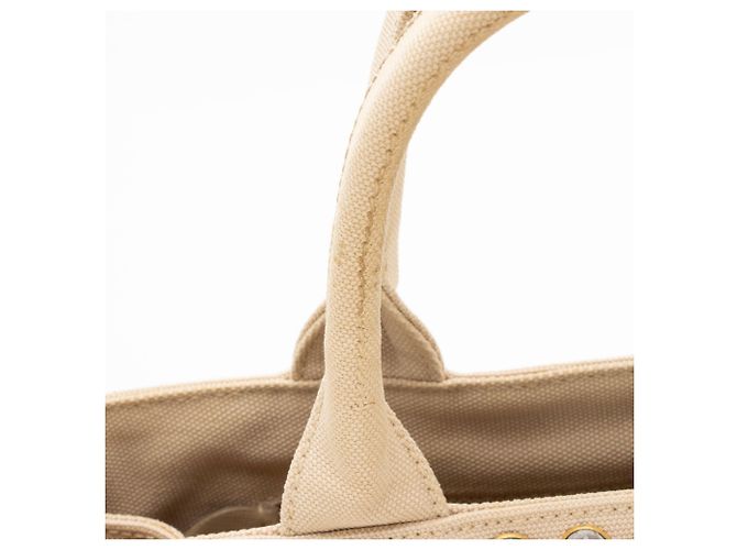 Tote Prada Canapa con cristalli Marrone Beige - vista 10