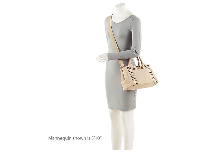 Tote Prada Canapa con cristalli Marrone Beige - vista 5