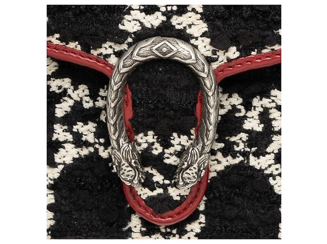 Cartera Dionysus con cadena de tweed GG Gucci Negro - vista 9