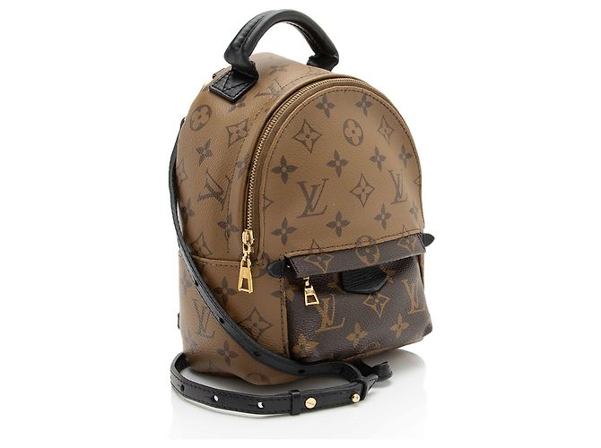 Mini Mochila Louis Vuitton Reverse Monogram Canvas Palm Springs - VENTA FINAL Negro - vista 2