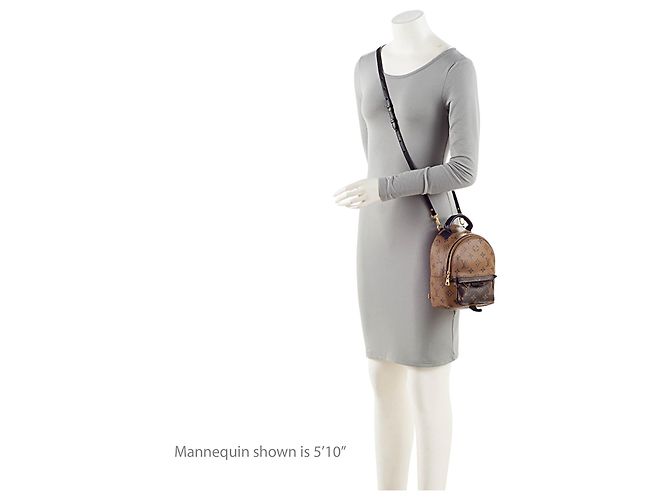 Mini Mochila Louis Vuitton Reverse Monogram Canvas Palm Springs - VENTA FINAL Negro - vista 5