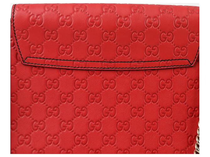 Gucci Borsa a tracolla Emily Rosso - vista 5