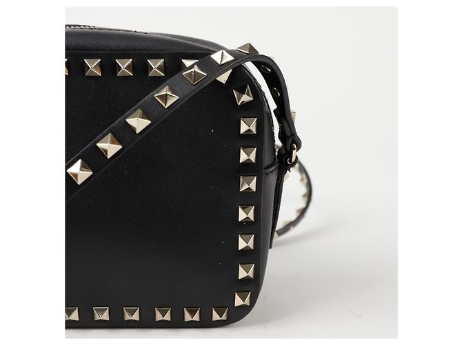 Valentino Garavani Borsa a tracolla piccola Rockstud Camera - vista 3