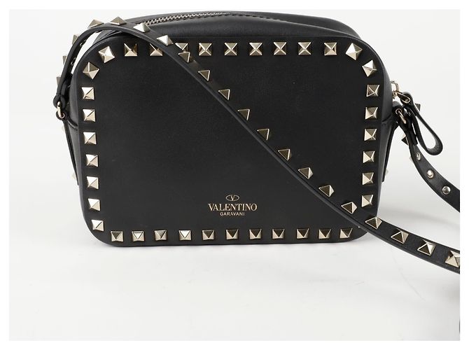 Valentino Garavani Borsa a tracolla piccola Rockstud Camera - vista 6