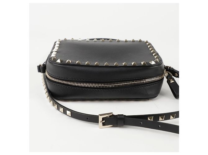 Valentino Garavani Borsa a tracolla piccola Rockstud Camera - vista 9