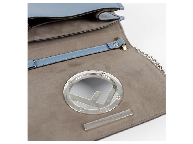 Fendi Bolso bandolera pequeño Kan Azul - vista 10