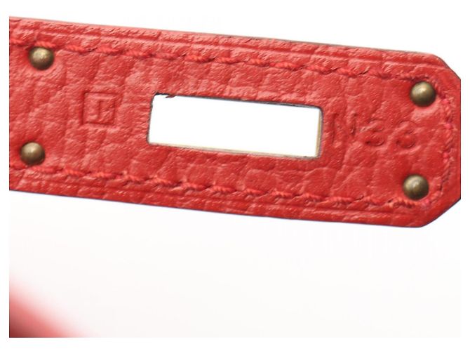 Hermès Sac à dos Hermes Kelly Ado GM Vermilion Rouge - vue 4