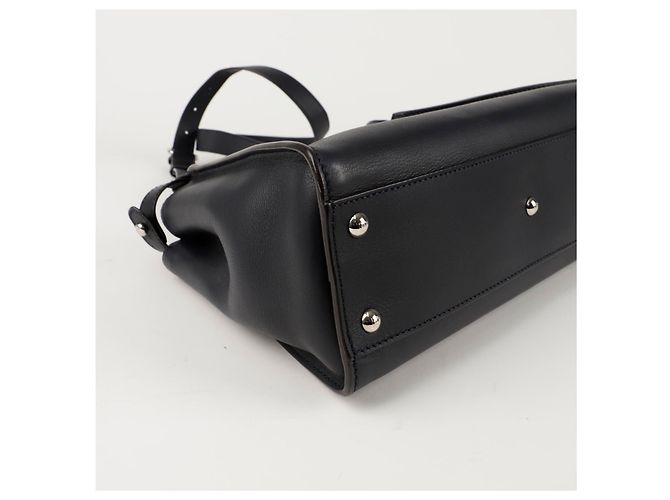 Fendi Borsa a tracolla tote Regular Peekaboo Blu - vista 7