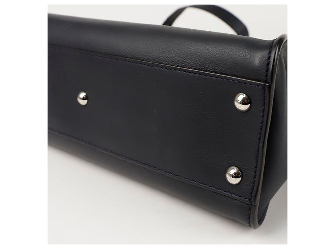 Fendi Borsa a tracolla tote Regular Peekaboo Blu - vista 9