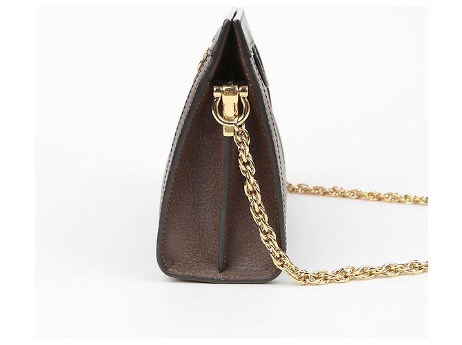 Gucci Pequena bolsa tiracolo de corrente Ophidia - vista 5