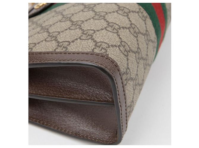Gucci Pequena bolsa tiracolo de corrente Ophidia - vista 8