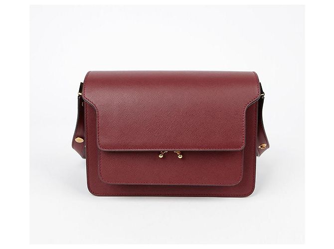 Marni Borsa a tracolla e crossbody media Rosso - vista 2