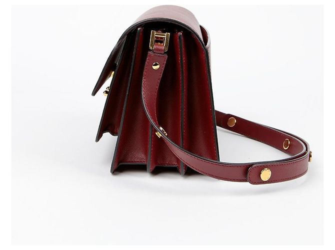 Marni Borsa a tracolla e crossbody media Rosso - vista 4