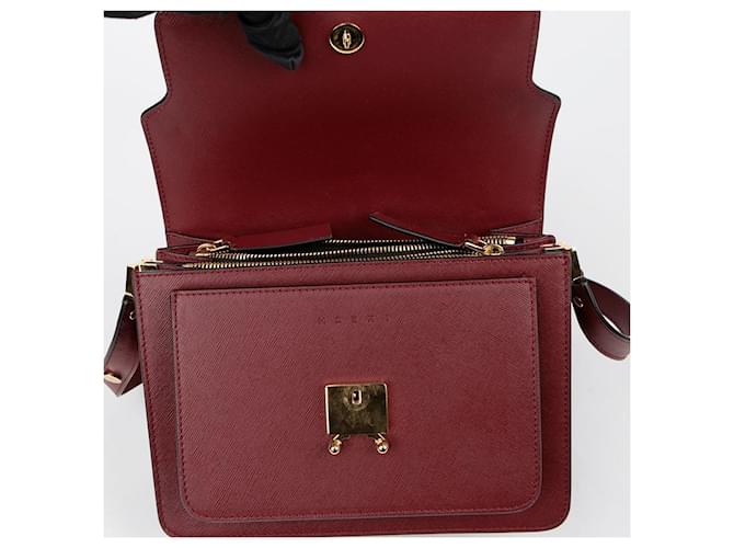 Marni Borsa a tracolla e crossbody media Rosso - vista 7