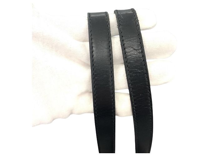 Borsa Tote Gucci in tela GG nera e pelle Nero - vista 8