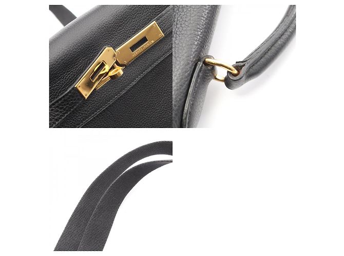 Hermès Zaino Hermes Kelly Ado GM Nero - vista 10