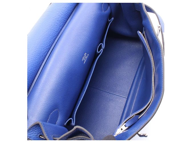 Hermès Borsa a tracolla Hermes Jypsiere 31 Blu - vista 2
