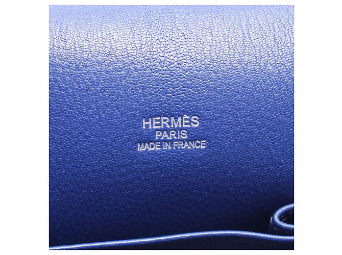 Hermès Borsa a tracolla Hermes Jypsiere 31 Blu - vista 7